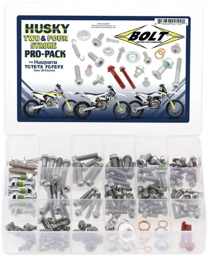 Bolt Husqvarna 2 and 4 Stroke Pro Pack Hardware Kit