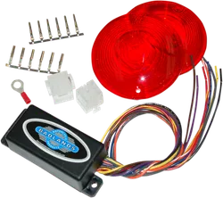 Badlands Illuminator Module w Red Lens 6 Pins