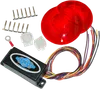 Badlands Illuminator Module w Red Lens 6 Pins