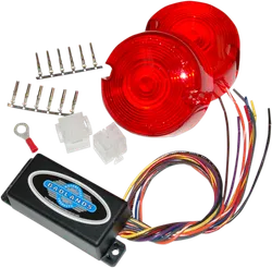 Badlands Illuminator Module w Red Lens 6 Pins