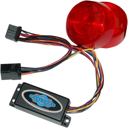 Badlands Illuminator Module w Red Lens 8 Pins