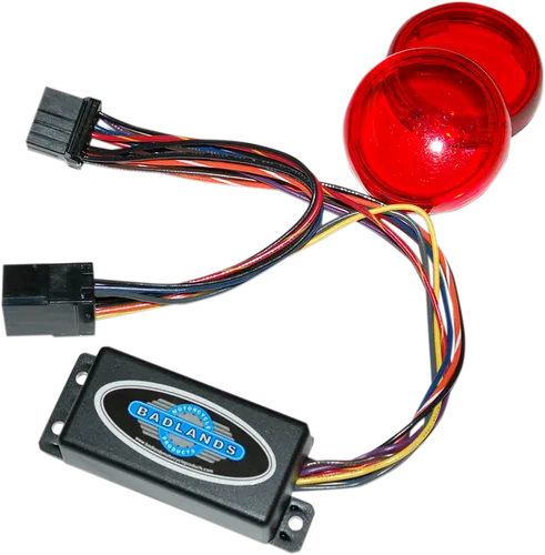 Badlands Illuminator Module w Red Lens 8 Pin Plug In
