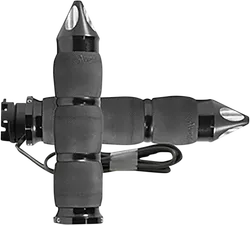 Avon Heated Grips Air Cushion Black Spike