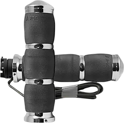 Avon Heated Grips Air Cushion Chrome 3 Ring