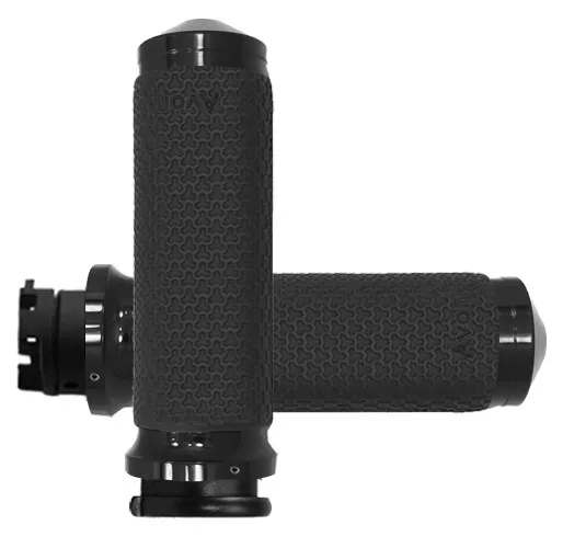 Avon Black 1.375in Memory Foam Spike Grip