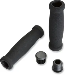 Moose Racing 7/8in Black Foam Grips Set Pair
