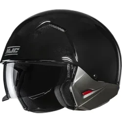HJC Adult Unisex i20N Solid Helmet Half Face XS Black