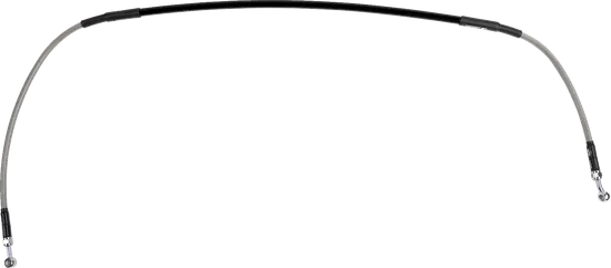 Moose Stainless Steel PVC Coated Braided Front Brake Line 3