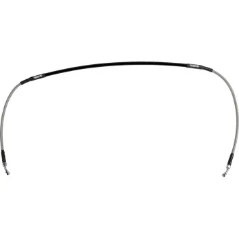 Moose Stainless Steel PVC Coated Braided Front Brake Line