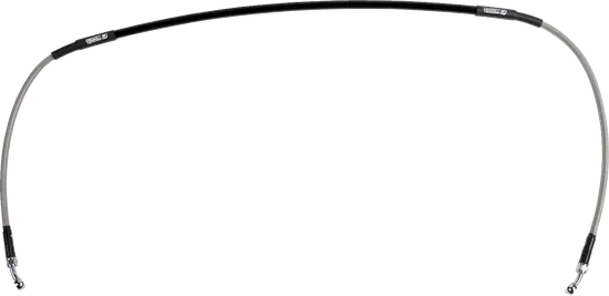 Moose Stainless Steel PVC Coated Braided Front Brake Line 3