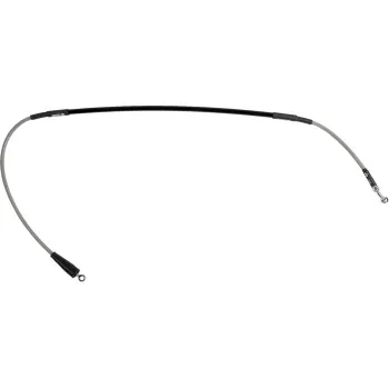 Moose Stainless Steel PVC Coated Braided Front Brake Line