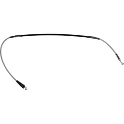 Moose Stainless Steel PVC Coated Braided Front Brake Line