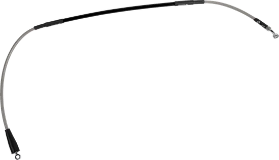 Moose Stainless Steel PVC Coated Braided Front Brake Line 3