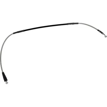 Moose Stainless Steel PVC Coated Braided Front Brake Line