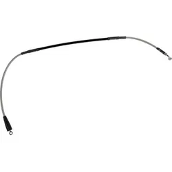 Moose Stainless Steel PVC Coated Braided Front Brake Line