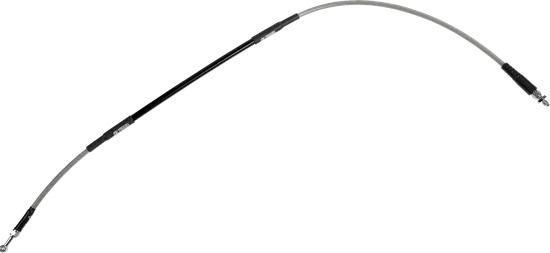 Moose Stainless Steel PVC Coated Braided Front Brake Line 3