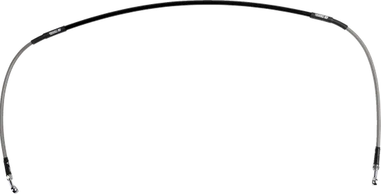 Moose Stainless Steel PVC Coated Braided Front Brake Line 3