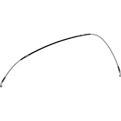 Moose Stainless Steel PVC Coated Braided Front Brake Line