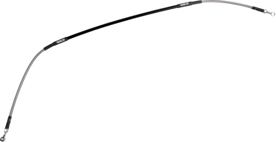 Moose Stainless Steel PVC Coated Braided Front Brake Line 3