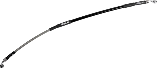 Moose Stainless Steel PVC Coated Braided Rear Brake Line 3