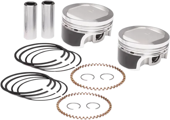 Wiseco Tracker Forged Piston Kit 1200cc 3.498 9.5:1