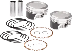 Wiseco Tracker Forged Piston Kit 1200cc 3.498 9.5:1