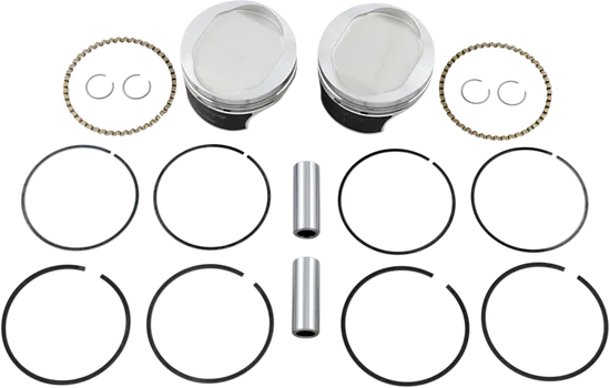 Wiseco Tracker Forged Piston Kit 1200cc 3.508 10:1