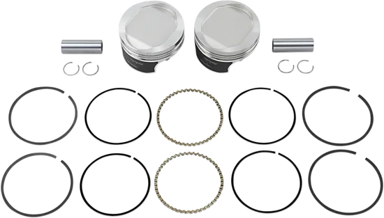 Wiseco Tracker Series Piston Kit 3.528in 10.0:1