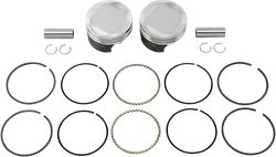Wiseco Tracker Series Piston Kit 3.528in 10.0:1
