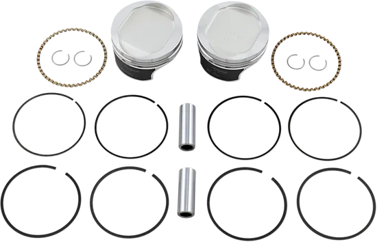 Wiseco Tracker Series Piston Kit 3.498in 10.0:1