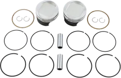 Wiseco Tracker Series Piston Kit 3.498in 10.0:1
