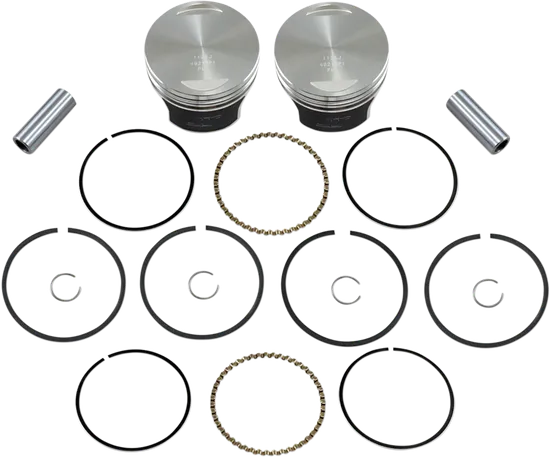 Wiseco Tracker Forged Piston Kit 1340cc 3.507 8.5:1