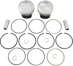 Wiseco Tracker Piston Kit 3.518in .02in OB 10:1 80CU