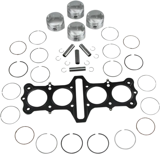 Wiseco Top End Rebuild Kit 70.25mm 2.50OB 10.25:1