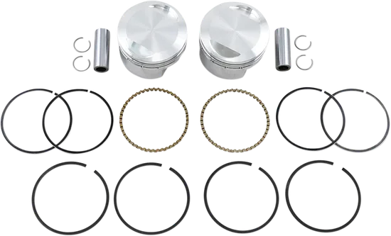 Wiseco Forged Piston Top End Rebuild Kit 3.508in .01in OB 10:1