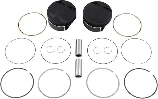 Wiseco Dished Piston Kit 4.250in Bore 11.0:1