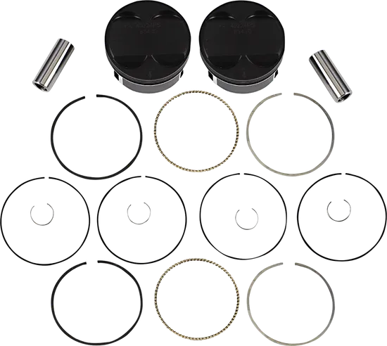 Wiseco Domed Piston Kit 4.075in 0.123inOB