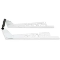 Zbroz Racing White Rear Bumper 