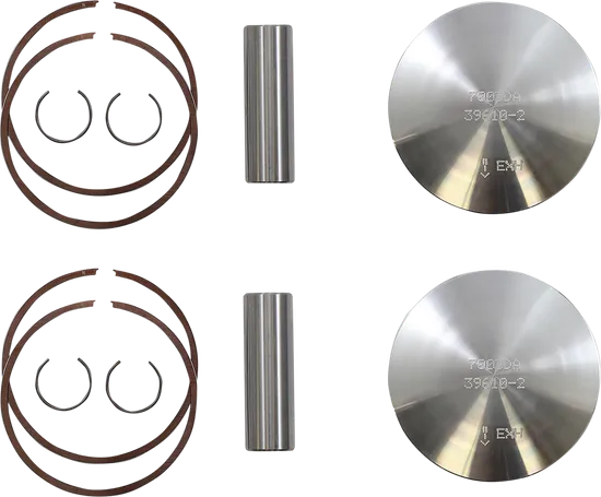 Wossner Complete Piston Kit 69.89mm Ring Circlip Wrist Pin