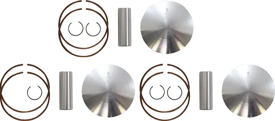 Wossner Complete Piston Kit 80.86mm Ring Circlip Wrist Pin