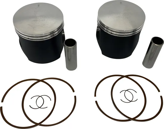 Wossner Complete Piston Kit 80.87mm Dual Ring Circlip Wrist Pin