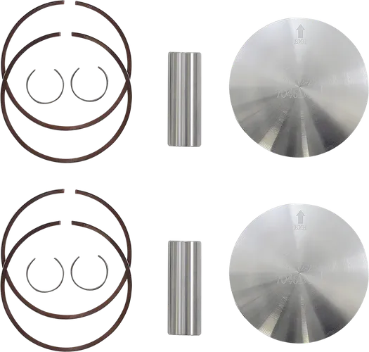 Wossner Complete Piston Kit 76.37mm Ring Circlip Wrist Pin