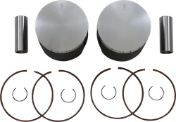 Wossner Complete Piston Kit 75.87mm Ring Circlip Wrist Pin