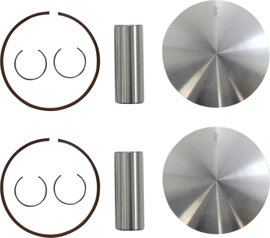 Wossner Complete Piston Kit 73.68mm Ring Circlip Wrist Pin