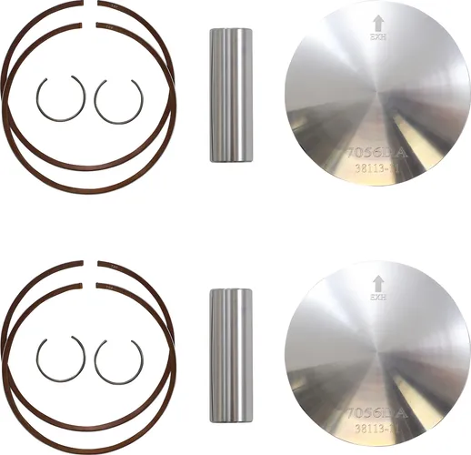 Wossner Complete Piston Kit 77.88mm Ring Circlip Wrist Pin