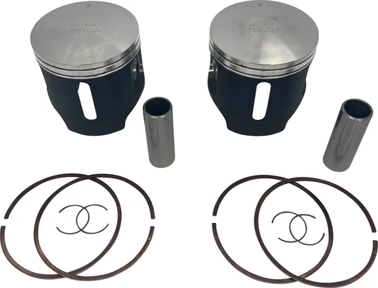 Wossner Complete Piston Kit 84.86mm Ring Circlip Wrist Pin