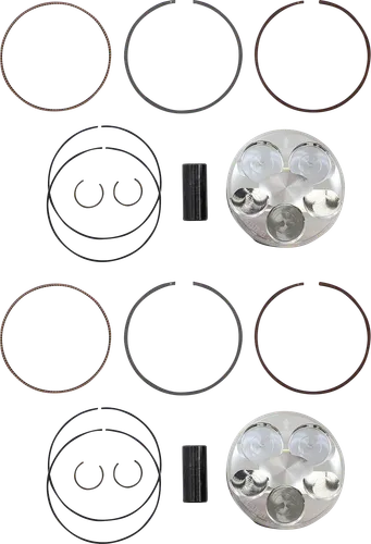 Wossner Complete Piston Kit 76.95mm Ring Circlip Wrist Pin