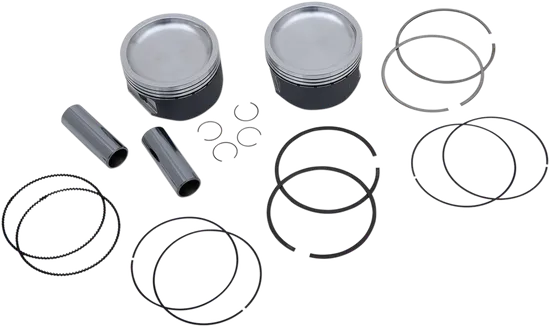 Wossner Complete Piston Kit 82.93mm 3 Over Ring Circlip Wrist Pin