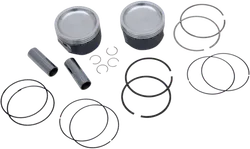 Wossner Complete Piston Kit 84.93mm 5 Over Ring Circlip Wrist Pin