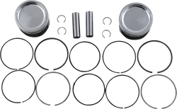 Wossner Complete Piston Kit 79.93mm STD 10.0.1 Ring Circlip Wrist Pin